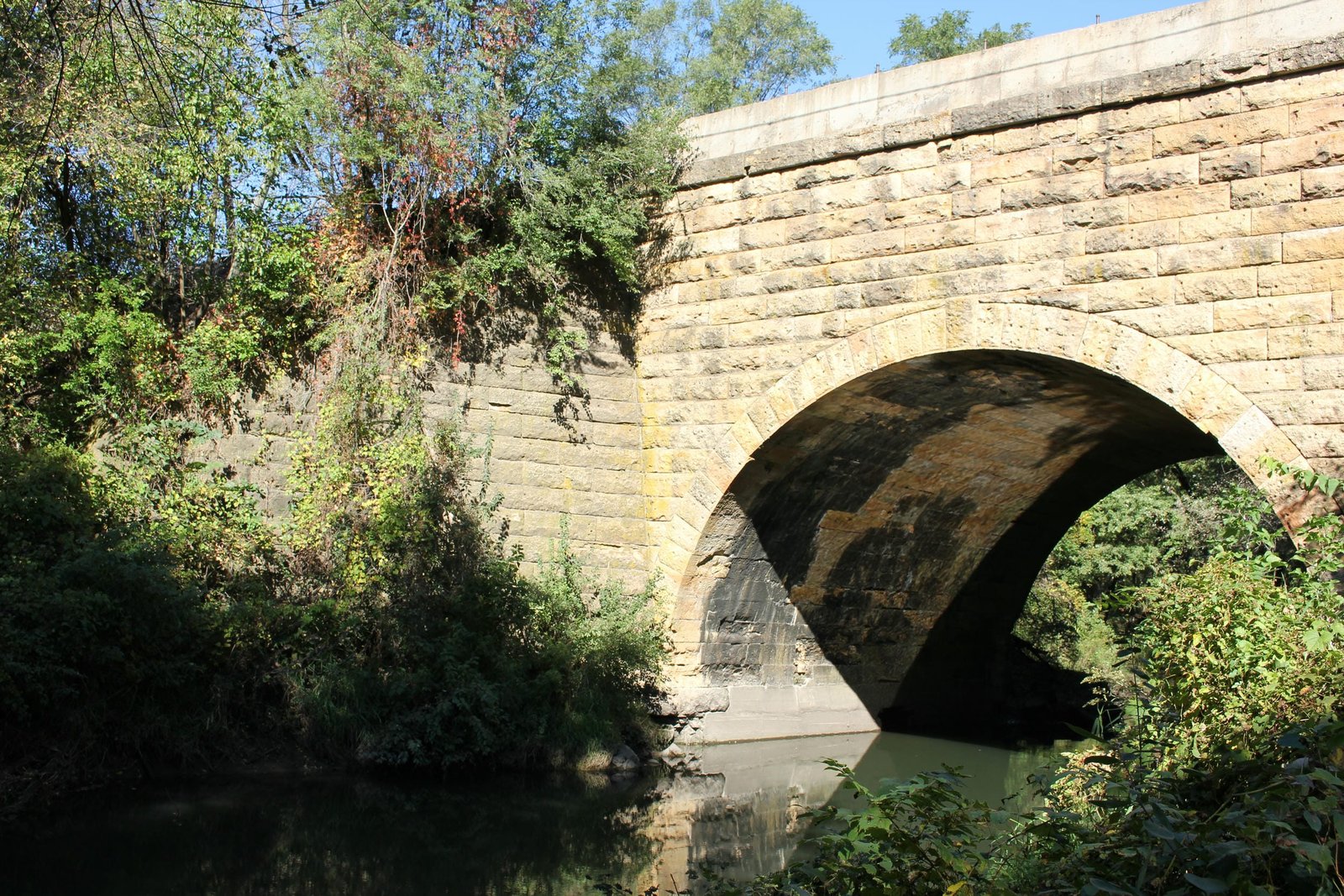 West abutment